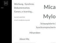 mica-mylo.de Webseite Vorschau
