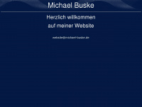 michaelbuske.de Webseite Vorschau