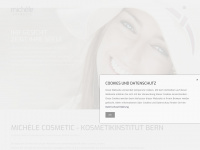 michele-cosmetic.ch Webseite Vorschau
