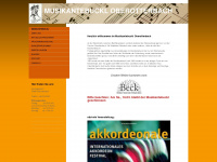 musikantebuckl.de Webseite Vorschau