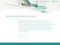 zahn-stein.com Webseite Vorschau