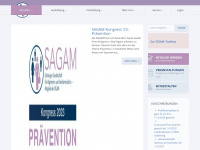 sagam.at Webseite Vorschau