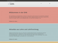 gha-info.de Webseite Vorschau
