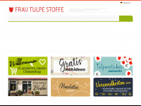 website.frautulpe.de Webseite Vorschau