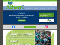 achern-aktiv.de Webseite Vorschau