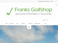 franks-golfshop.de Webseite Vorschau