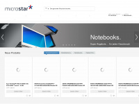 microstar.ch Webseite Vorschau