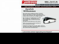 mietwagen-rossmann.at Webseite Vorschau