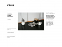 mijoux.ch Webseite Vorschau