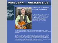 mike-jehn.de Webseite Vorschau
