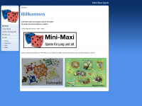 mini-maxi-spiele.de Webseite Vorschau