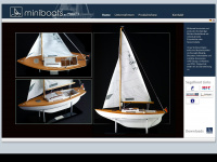 miniboats.de Webseite Vorschau
