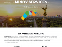 minoy.de Webseite Vorschau