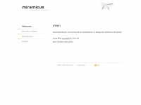 miramicus.ch Webseite Vorschau