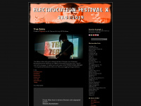 electrocutionfestival.wordpress.com Webseite Vorschau