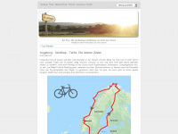 mit-dem-fahrrad-ans-nordkap.de Webseite Vorschau