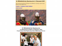 mittelalterliches-spectaculum.de Webseite Vorschau