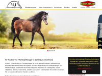 mj-anhaenger.ch Webseite Vorschau