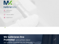 mk-kalibrierlabor.de Webseite Vorschau