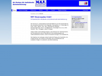 mkf-steuerungsbau.de Webseite Vorschau