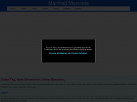 mmaronde.de Webseite Vorschau
