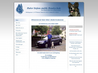 mobile-hundeschule-huber.ch Webseite Vorschau