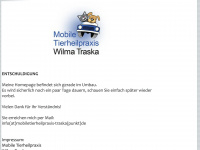 mobiletierheilpraxis-traska.de Webseite Vorschau