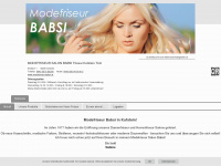 modefriseur-babsi.at Webseite Vorschau