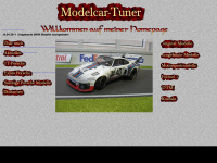 modelcar-tuner.de Webseite Vorschau