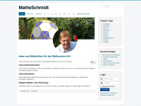 matheschmidt.de Webseite Vorschau