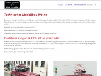 modellbau-weihe.de Webseite Vorschau