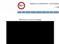 modellflug-kestenholz.ch Webseite Vorschau