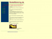 modelmotoring.de Webseite Vorschau