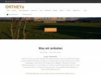 ortheys.de Webseite Vorschau
