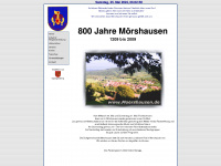 moershausen.de Webseite Vorschau