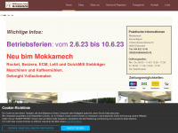 mokkamech.ch Webseite Vorschau