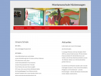 montanusschule.de Webseite Vorschau