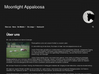 moonlight-appaloosa.de Webseite Vorschau