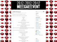 megaevent2012.wordpress.com Webseite Vorschau