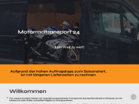 motorradtransporte24.de Webseite Vorschau