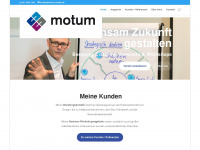 motum-projekt.de Webseite Vorschau