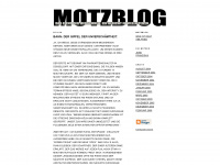motzblog.de Webseite Vorschau