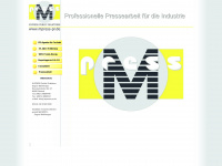 mpress-pr.de Webseite Vorschau
