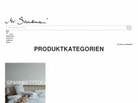 mr-sandman.at Webseite Vorschau