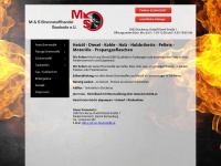 ms-brennstoffe.at Webseite Vorschau