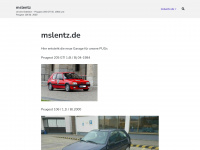 mslentz.de Webseite Vorschau