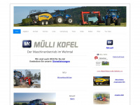 muellikofel.ch Webseite Vorschau