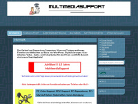 multimediasupport.ch Webseite Vorschau