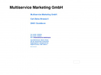 multiservice-marketing.de Webseite Vorschau