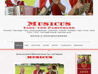 musi-cus.de Webseite Vorschau